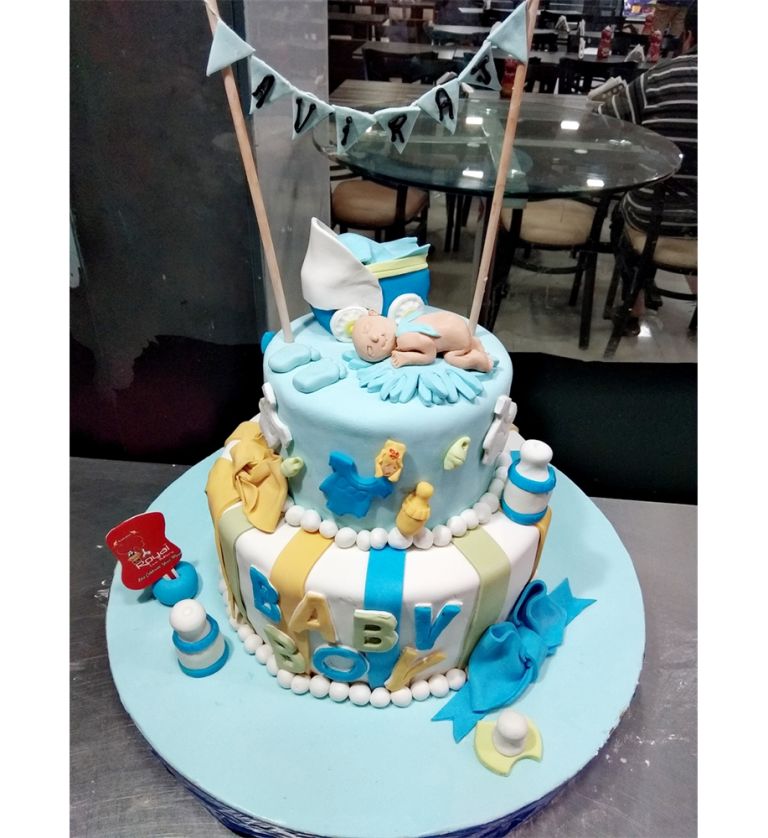 New  Born Baby Special  Cake